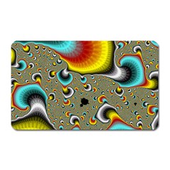 Fractals Random Bluray Magnet (rectangular) by BangZart