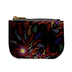 Fractal Swirls Mini Coin Purses by BangZart