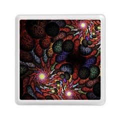 Fractal Swirls Memory Card Reader (square)  by BangZart