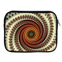 Fractal Pattern Apple Ipad 2/3/4 Zipper Cases