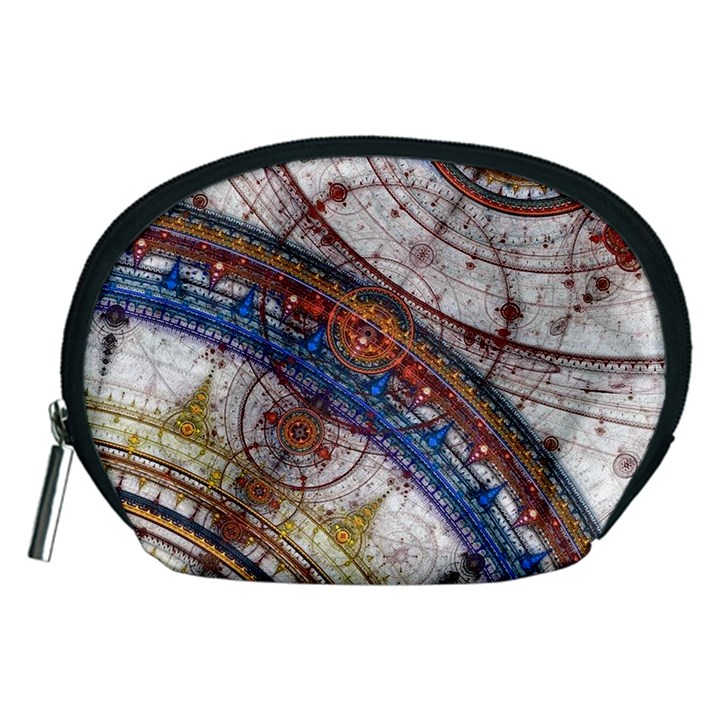 Fractal Circles Accessory Pouches (Medium) 