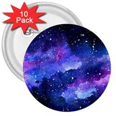 Galaxy 3  Buttons (10 Pack) 