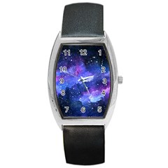 Galaxy Barrel Style Metal Watch
