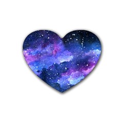 Galaxy Heart Coaster (4 Pack)  by Kathrinlegg