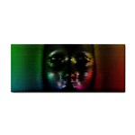Digital Art Psychedelic Face Skull Color Cosmetic Storage Cases Front