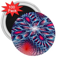 Creative Abstract 3  Magnets (100 Pack) by BangZart