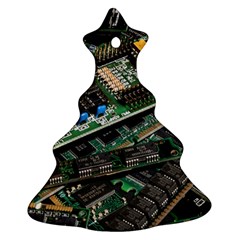 Computer Ram Tech Ornament (christmas Tree)  by BangZart