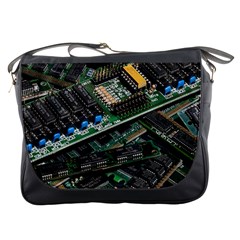 Computer Ram Tech Messenger Bags by BangZart