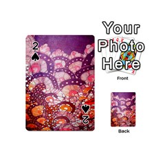 Colorful Art Traditional Batik Pattern Playing Cards 54 (mini)  by BangZart