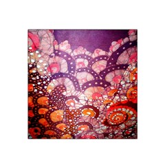 Colorful Art Traditional Batik Pattern Satin Bandana Scarf