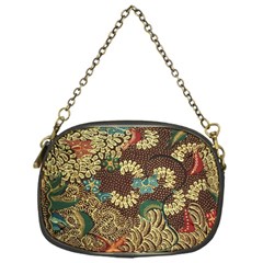 Colorful The Beautiful Of Art Indonesian Batik Pattern Chain Purses (one Side)  by BangZart