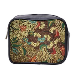 Colorful The Beautiful Of Art Indonesian Batik Pattern Mini Toiletries Bag 2-side by BangZart