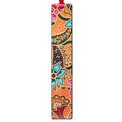 Colorful The Beautiful Of Art Indonesian Batik Pattern(1) Large Book Marks