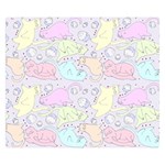 Cat Animal Pet Pattern Double Sided Flano Blanket (Small)  50 x40  Blanket Front