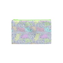 Cat Animal Pet Pattern Cosmetic Bag (xs)