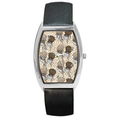 Bouffant Birds Barrel Style Metal Watch by BangZart