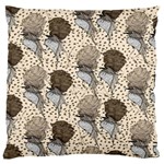 Bouffant Birds Standard Flano Cushion Case (One Side) Front