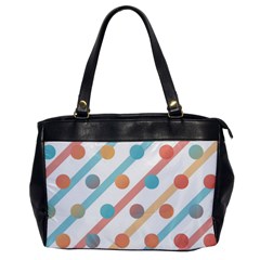 Simple Saturated Pattern Office Handbags by linceazul