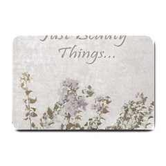 Shabby Chic Style Motivational Quote Small Doormat  by dflcprints