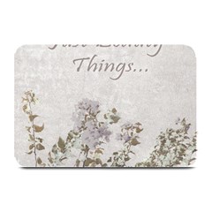 Shabby Chic Style Motivational Quote Plate Mats by dflcprints