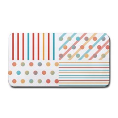 Simple Saturated Pattern Medium Bar Mats by linceazul