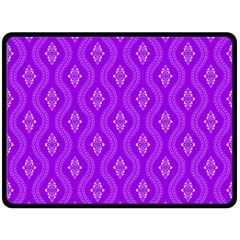 Decorative Seamless Pattern  Double Sided Fleece Blanket (large)  by TastefulDesigns