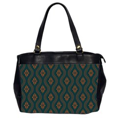 Ornamental Pattern Background Office Handbags (2 Sides) 