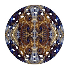 Baroque Fractal Pattern Ornament (round Filigree) by BangZart