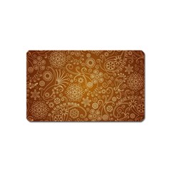 Batik Art Pattern Magnet (name Card) by BangZart