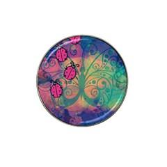 Background Colorful Bugs Hat Clip Ball Marker (10 Pack) by BangZart