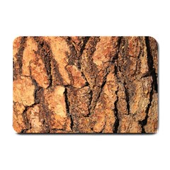 Bark Texture Wood Large Rough Red Wood Outside California Small Doormat  by BangZart