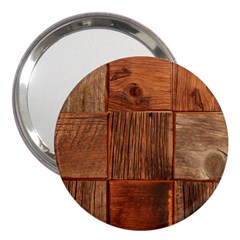 Barnwood Unfinished 3  Handbag Mirrors by BangZart