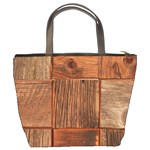 Barnwood Unfinished Bucket Bags Back