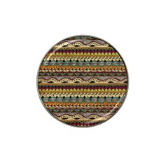 Aztec Pattern Ethnic Hat Clip Ball Marker by BangZart