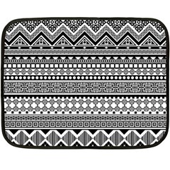 Aztec Pattern Design(1) Fleece Blanket (mini) by BangZart