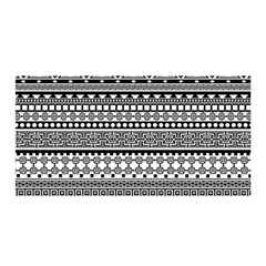 Aztec Pattern Design(1) Satin Wrap