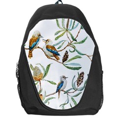 Australian Kookaburra Bird Pattern Backpack Bag by BangZart