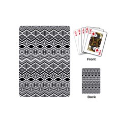 Aztec Design  Pattern Playing Cards (mini)  by BangZart