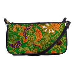 Art Batik The Traditional Fabric Shoulder Clutch Bags by BangZart