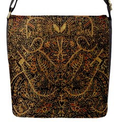 Art Indonesian Batik Flap Messenger Bag (s)