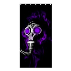 Gas Mask Shower Curtain 36  X 72  (stall)  by Valentinaart