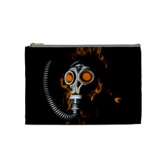 Gas Mask Cosmetic Bag (medium)  by Valentinaart