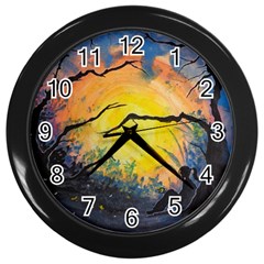 Soul Offering Wall Clocks (black)