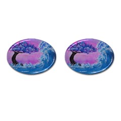 Rising To Touch You Cufflinks (oval) by Dimkad
