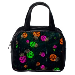 Abstract Bug Insect Pattern Classic Handbags (one Side) by BangZart