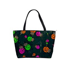 Abstract Bug Insect Pattern Shoulder Handbags by BangZart