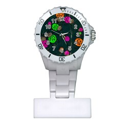 Abstract Bug Insect Pattern Plastic Nurses Watch by BangZart