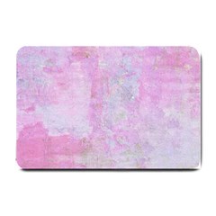 Pink Texture                           Small Doormat by LalyLauraFLM