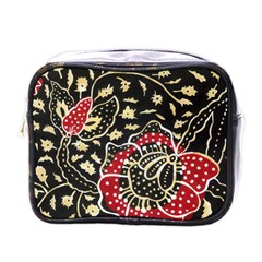 Art Batik Pattern Mini Toiletries Bags by BangZart