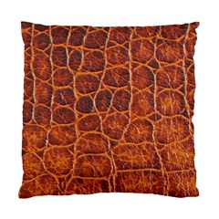 Crocodile Skin Texture Standard Cushion Case (one Side) by BangZart